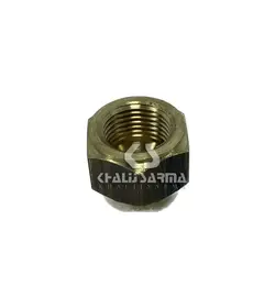 مهره برنجی مدل کستل castle سایز(تبدیلی) 1/4 به 3/8 اینچ (6 به 10میلیمتر)