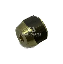 مهره برنجی مدل کستل castle سایز(تبدیلی) 1/4 به 3/8 اینچ (6 به 10میلیمتر)