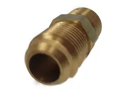 مغزی برنجی سایز 1/2 اینچ طرح کستل سنگین
