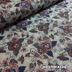 پارچه روفرشی جاجیم طرح گلستان عرض 2 متر