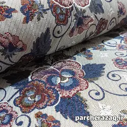 پارچه روفرشی جاجیم طرح گلستان عرض 2 متر