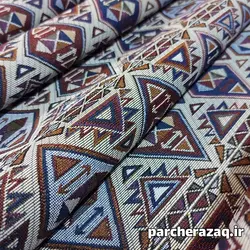 پارچه روفرشی جاجیم طرح لوزی عرض2 متر