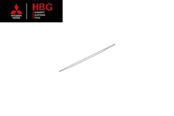 زه پايين شيشه درب عقب چپ اصلی میتسوبیشی ( Genuine parts ) - اوتلندر