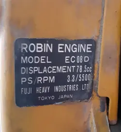 کمپکتور قورباغه ای روبین-روبین ژاپن اصلی مدل ROBIN EC08D استوک