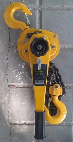 پولیفت جیم پلاک(تیفور) زنجیری ۳ تن تیکارا ایتالیا مدل TIKARA 3 TON