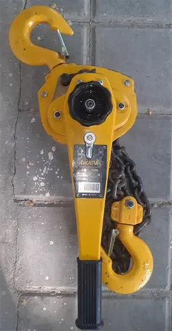 پولیفت جیم پلاک(تیفور) زنجیری ۳ تن تیکارا ایتالیا مدل TIKARA 3 TON