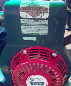 کمپکتور ۳تن ۷ اسب میلواکی آمریکا ورق شاسی ۲۰ میل هوپت سنگاپور مدل BRIGGS استوک