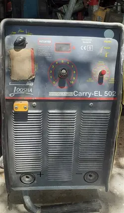 دستگاه جوش ۵۰۰ آمپر رکتی فایر ۳ فاز گام الکتریک جوشا مدل Carry-EL 502 استوک