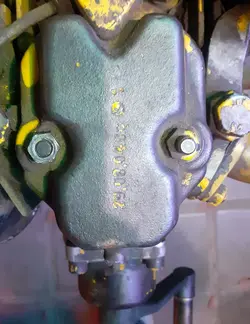 کمپکتور ۳ تن دیزلی هاتز آلمان غربی اصلی مدل HATZ E671RN استوک