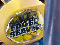 اره موتوری زنجیری بنزینی EAGER BEAVER سوئد اصلی تیغه ۲۵ سانت مدل 130Y استوک
