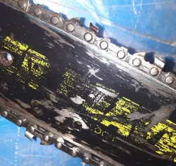 اره موتوری زنجیری بنزینی EAGER BEAVER سوئد اصلی تیغه ۲۵ سانت مدل 130Y استوک