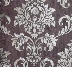 کاغذ دیواری برای منزل کلاسیک گل داماسک قابل شستشو از آلبوم لافیته کد ۱۴۰۸