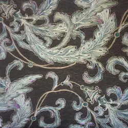 کاغذ دیواری کلاسیک تیره برای منزل و اتاق نشیمن از آلبوم لافیته کد ۱۱۰۶