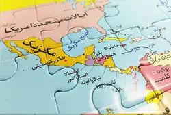 پازل 77 تکه یاس بهشت نقشه آموزشی کشورهای جهان به انضمام کتابچه دنیای من