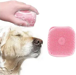 برس حمام سگ و گربه همراه با حوله مارک KASTWAVE