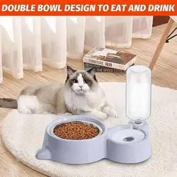 ظرف غذا و آبخوری گربه و سگ مارک SKY-TOUCH