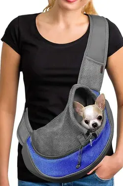 کیف حمل سگ و گربه نژاد کوچک برای پیاده روی مارک COOLBABY