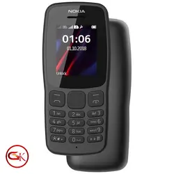 گوشی موبایل نوکیا Nokia DS 106 2018 با بدنه و باتری بسیار مقاوم