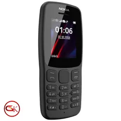گوشی موبایل نوکیا Nokia DS 106 2018 با بدنه و باتری بسیار مقاوم