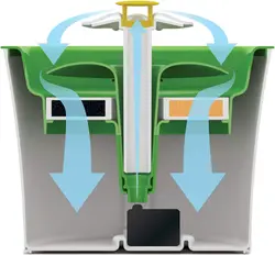 آبخوری گربه با طرح فواره گل حجم 3 لیتر مارک Catit