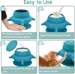 ظرف شیردهی مخصوص حیوانات کوچک با حجم 240 میلی لیتر مارک SYOSI