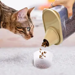 ظرف نگهداری غذای حیوانات خانگی دو عددی با حجم 2.5 لیتر مارک Premify