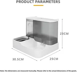 ظرف آب و غذای اتوماتیک حیوانات خانگی مارک Coclux