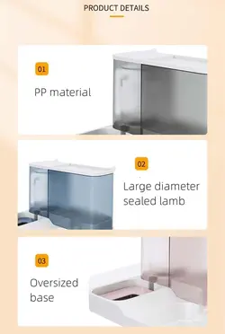 ظرف آب و غذای اتوماتیک حیوانات خانگی مارک Coclux