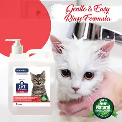 شامپو گربه بیوتین 5 لیتری مارک DOCTOR PET