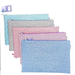 پوشه پارچه ای زیپ دار a4 لیام