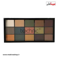 پالت سایه چشم تکنیک مدل shaken