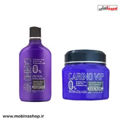 پک شامپو و ماسک پروتئین کارینو وی ای پی