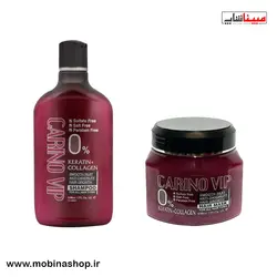 پک شامپو و ماسک کراتین کارینو وی ای پی