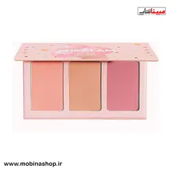 پالت رژگونه سه رنگ شیگلم رنگ Enamored