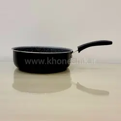 ماهیتابه تک دسته چدن گرانیت جلا مبین  سایز 26 ( کد : 02092110 )