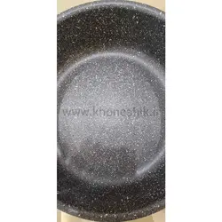 ماهیتابه تک دسته چدن گرانیت جلا مبین  سایز 24 ( کد : 02092109 )