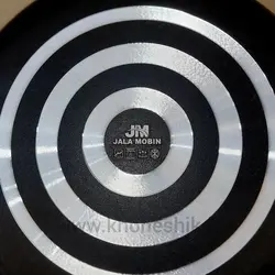 ماهیتابه دو دسته چدن گرانیت جلا مبین  سایز 34 ( کد : 02092106 )