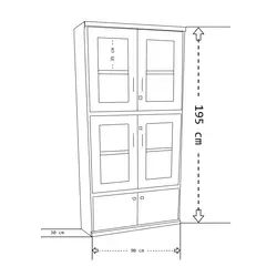 کتابخانه قابدار GK144