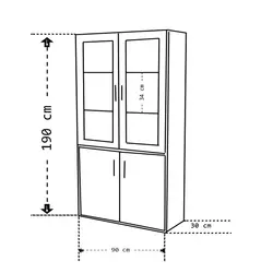 کتابخانه قابدار GK146