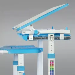 میز تحریر کودک قابل تنظیم ارتفاع صورتی