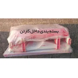 میز تحریر کودک قابل تنظیم ارتفاع صورتی