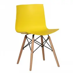 صندلی آشپزخانه مدل صدف بدون چرم