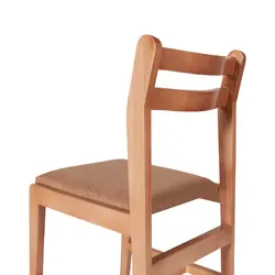 صندلی چوبی کتابخانه کفی دار