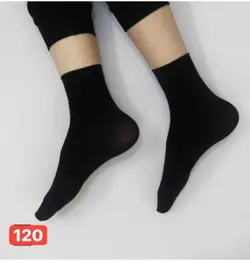 جوراب ۱۲۰(ساپورتی) دو ربع اعلاء  مشکی🌺جین ۱۲تایی