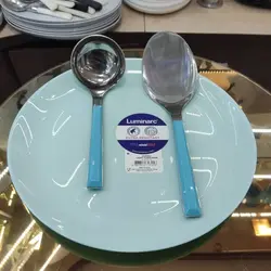 ست کفگیر ملاقه استیل درجه یک