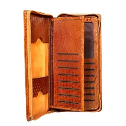 کیف دسته چک چرمی مدل لزار SBL400