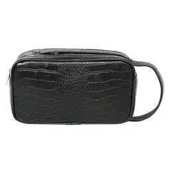 کیف دستی چرمی مدل شوز بگ سه زیپ