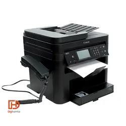 پرینتر چهارکاره لیزری کانن مدل Canon i-Sensys MF237w با گوشی تلفن