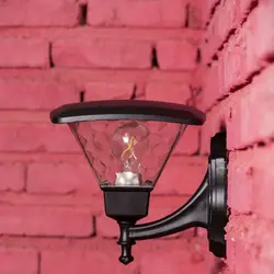 چراغ حیاطی مدل تابش دیواری با شاخه فانتزی