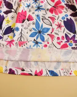 سارافون طرح گل بنفشه